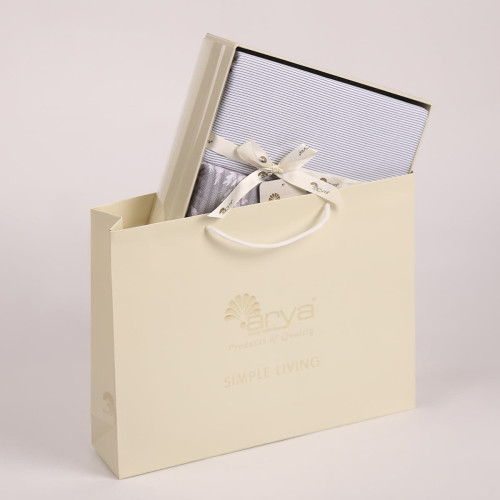 Постельное белье Arya Home "Luna", 1.5-спальный, сатин, печатное (8680943092908)