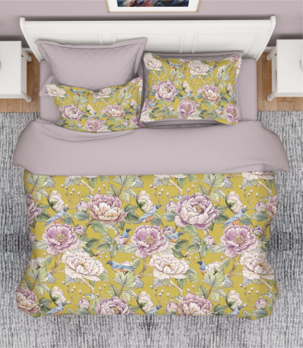 Постельное белье Valtery "RS-406", 2-спальный, сатин (RS-406-1251)