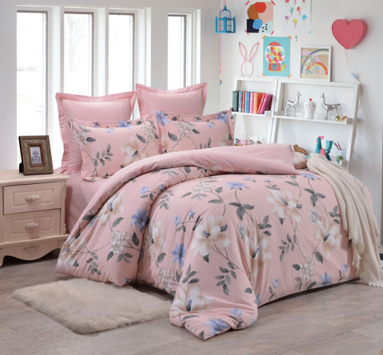 Постельное белье Valtery "C-403", семейный, сатин (C-403-1255)