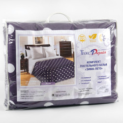 Постельное белье Королевское искушение (Текс-Дизайн) &quot;Габриэль 1&quot;, Зима-Лето, 2-спальный, перкаль, на молнии (2553ПН199081)