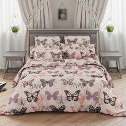 Постельное белье Valtery &quot;Бабочки&quot;, 2-спальный, бязь (28155-1-1251)