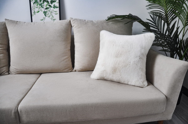 Наволочка {Для дома,Декоративное} Arya Home "Atlas", 45x45, искусственный мех (8680943214294)