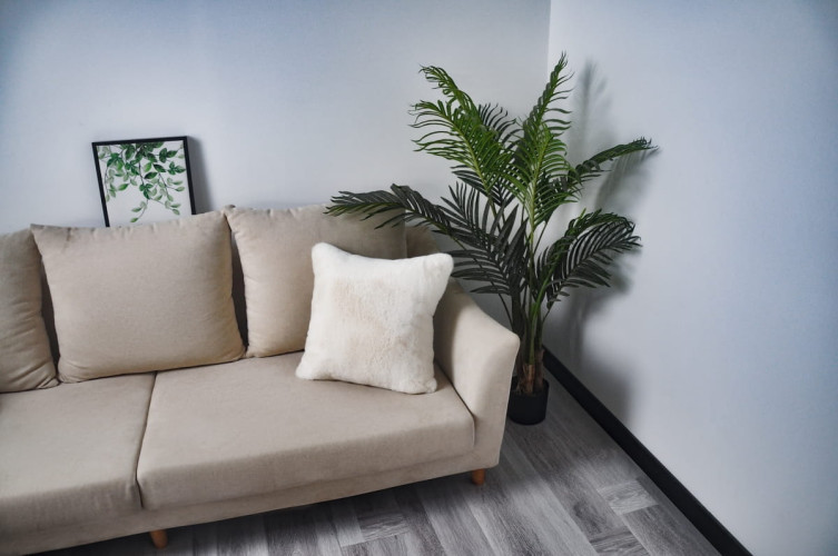 Наволочка {Для дома,Декоративное} Arya Home "Atlas", 45x45, искусственный мех (8680943214294)