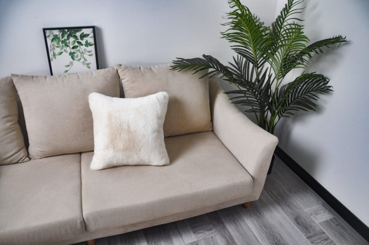 Наволочка {Для дома,Декоративное} Arya Home "Atlas", 45x45, искусственный мех (8680943214294)