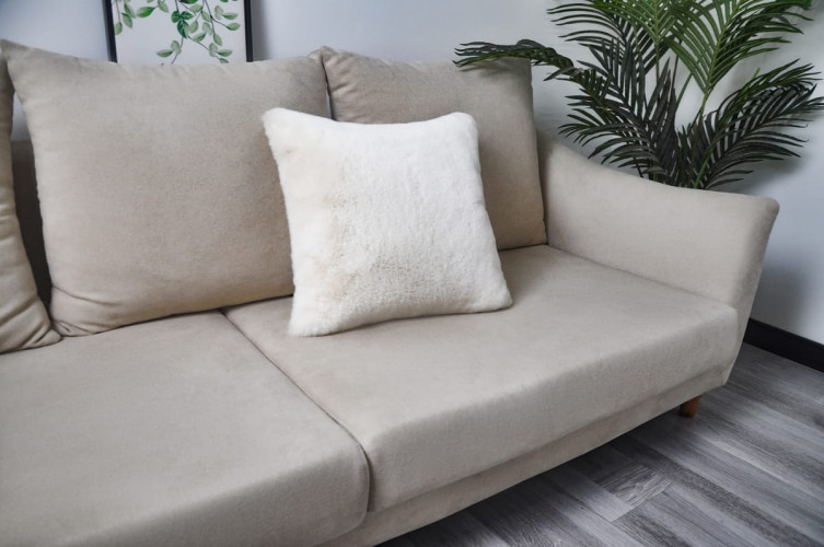 Наволочка {Для дома,Декоративное} Arya Home "Atlas", 45x45, искусственный мех (8680943214294)