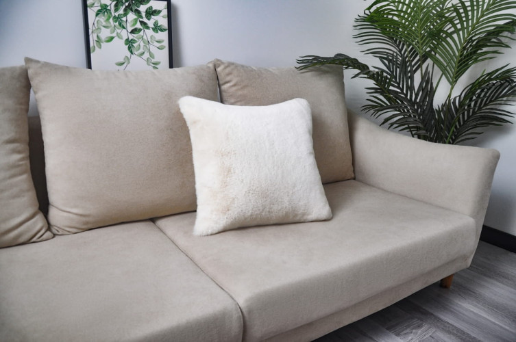 Наволочка {Для дома,Декоративное} Arya Home "Atlas", 45x45, искусственный мех (8680943214294)