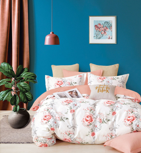 Постельное белье Valtery "C-495", 2-спальный, сатин (C-495-1251)