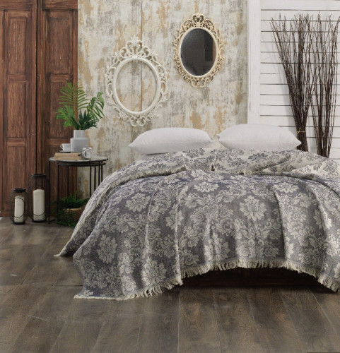 Покрывало Valtery "DESIRE PIQUE", 220x240 (DESIRE PIQUE Black-2095)