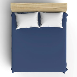 Простыня Valtery "PRP-13", 140x200, поплин, на резинке (PRP-13-1786)