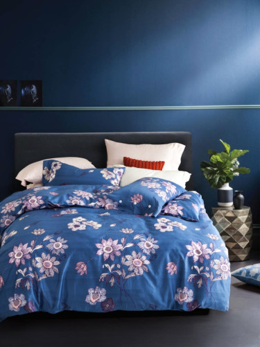 Постельное белье Фамилье "SDS-61", евро, сатин (SDS-61-1253)