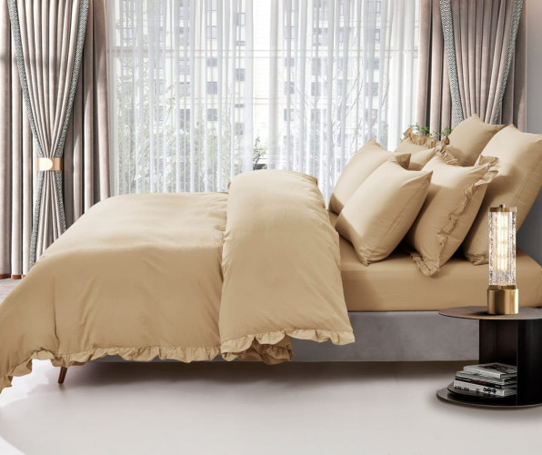 Постельное белье Arya Home "Valensiya", евро, сатин (8680943227607)