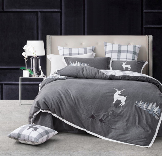 Постельное белье Arya Home "Cupid", евро, сатин (8680943224644)