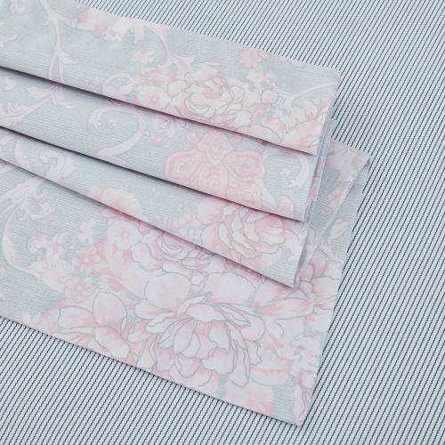 Постельное белье Arya Home "Loreto", евро, сатин, печатное (8680943092922)