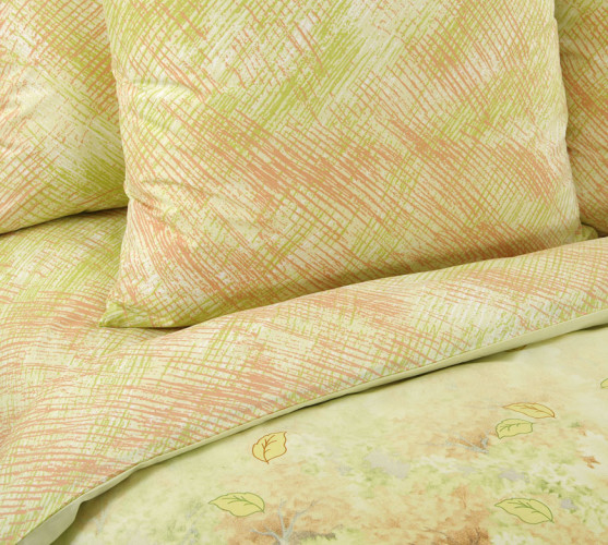 Постельное белье Королевское искушение (Текс-Дизайн) "Золотая осень 1", семейный, перкаль (6250П207841)