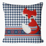Чехол на подушку Arya Home "Fox", 43x43, полиэстер, на молнии (8680943076502)
