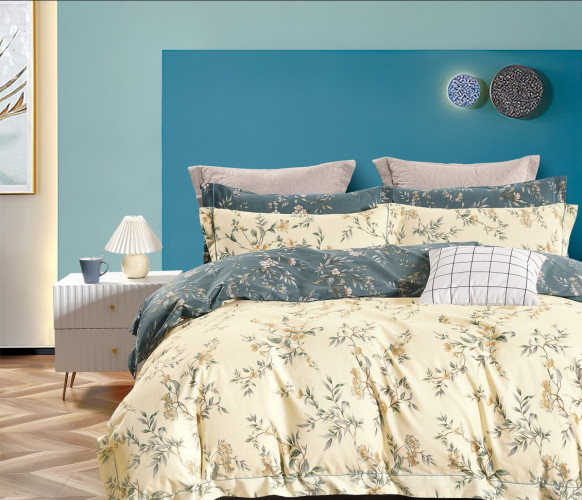 Постельное белье Valtery "RS-326", евро, сатин (RS-326-1253)