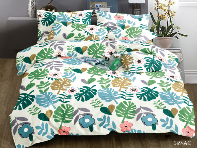 Постельное белье Cleo "Art Color 149-AC", евро, полисатин (31/149-AC)
