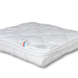 Одеяло легкое AlViTek (АльВиТек) &quot;Карбон&quot;, 200x220, микрофибра, искусственный лебяжий пух, стеганое (ОК-О-22)