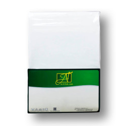 Простыня AlViTek (АльВиТек), 220x260, сатин (ПР-СО-260-БЕЛ)