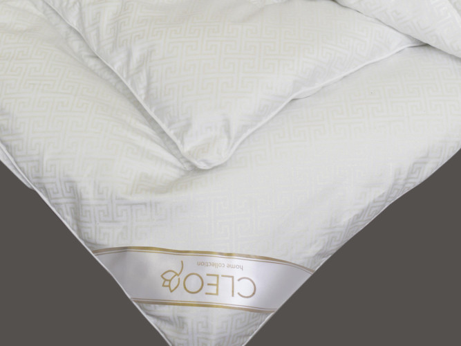 Одеяло всесезонное Cleo "Sweet Dreams", 145x210, тик, инновационное микроволокно down feel (145/003-SW)
