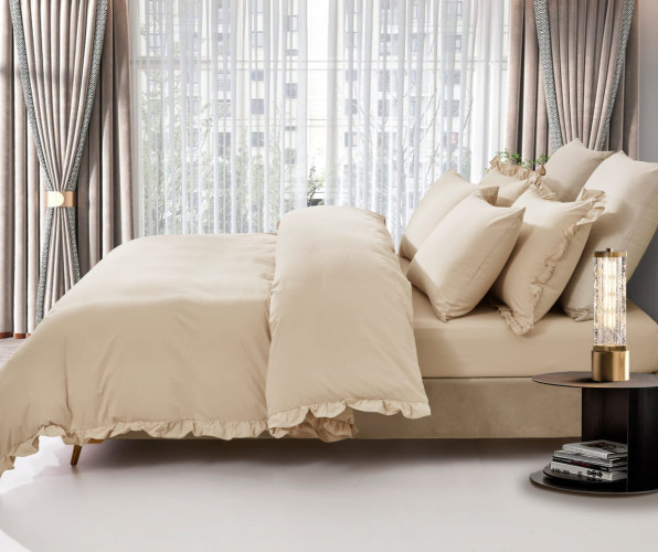 Постельное белье Arya Home "Valensiya", евро, сатин (8680943227614)