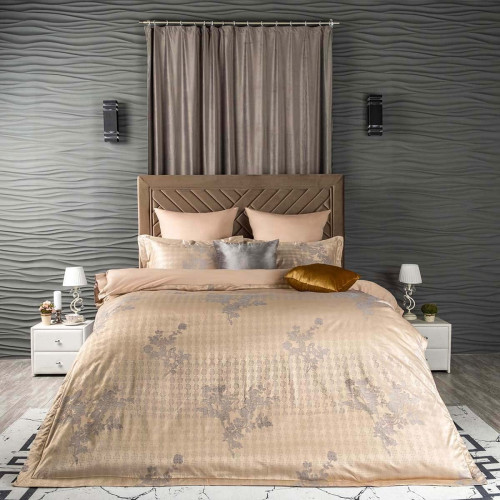 Постельное белье Arya Home "Liam", евро, жаккард (8680943081681)