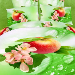 Постельное белье Фамилье "RS-72", евро, сатин (RS-72-1273)