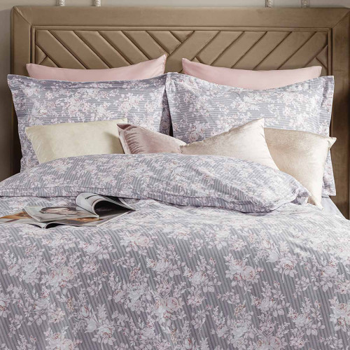 Постельное белье Arya Home "Luna", евро, сатин, печатное (8680943092953)