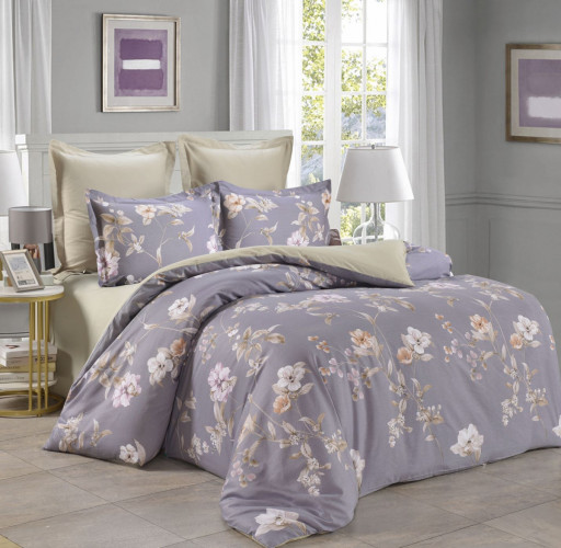 Постельное белье Valtery "C-385", евро, сатин (C-385-1253)