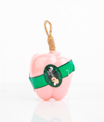 Мыло Arya Натуральное Глицериновое Ручной Работы Медовый персик 85г Розовый