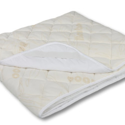 Наматрасник AlViTek (АльВиТек) &quot;Бамбук Антистресс&quot;, 120x200, трикотаж, стеганый (НТЖБ-120)