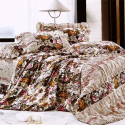 Постельное белье Tango (Танго) "Provence(Прованс)", 1.5-спальный, сатин (SVI04-994 код1074)