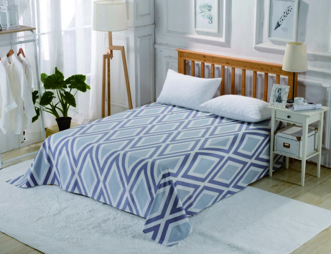 Простыня Valtery "PCR-245", 200x220, сатин (PCR-245-1780)