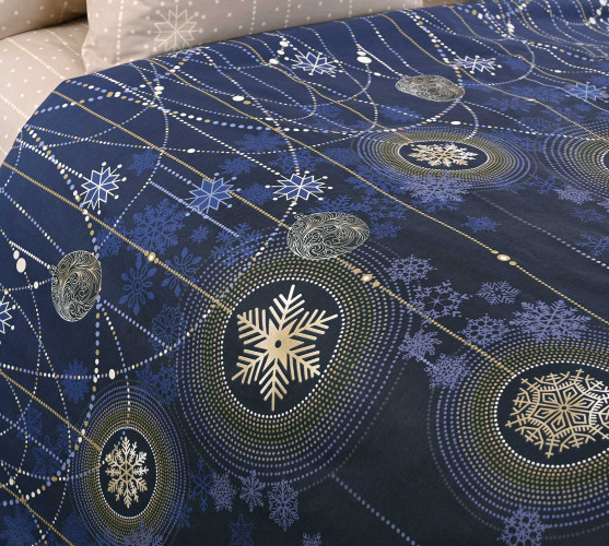 Постельное белье Королевское искушение (Текс-Дизайн) "Праздничный блеск 1", евро, перкаль (4250ПН660571)