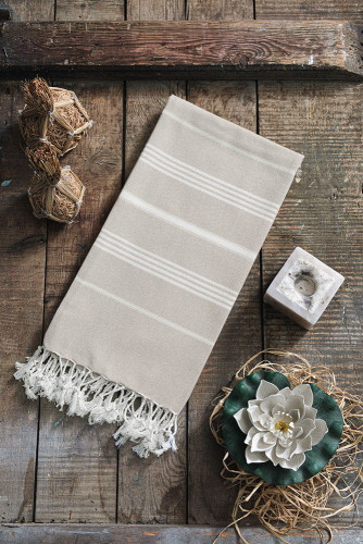 Полотенце Arya Home "Natura", для сауны, 100x184, хлопок (8680943109248)