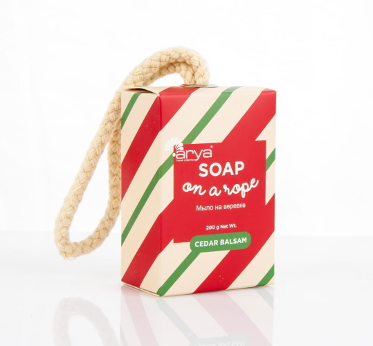 Мыло Arya с Мужским Ароматом 200 гр Cedar Balsam Бежевый