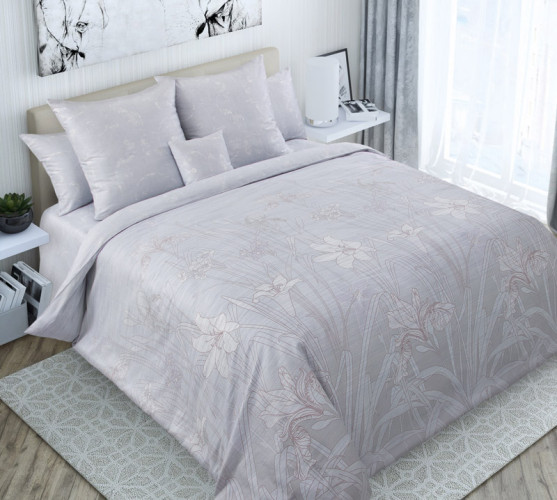 Постельное белье Королевское искушение (Текс-Дизайн) "Флирт 2", евро, сатин, на молнии (Н4249207262)