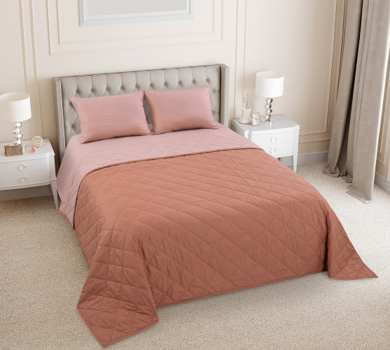 Покрывало Королевское искушение (Текс-Дизайн) "Летний закат", 210x260, перкаль, стеганое (ПГК260210Лтз)