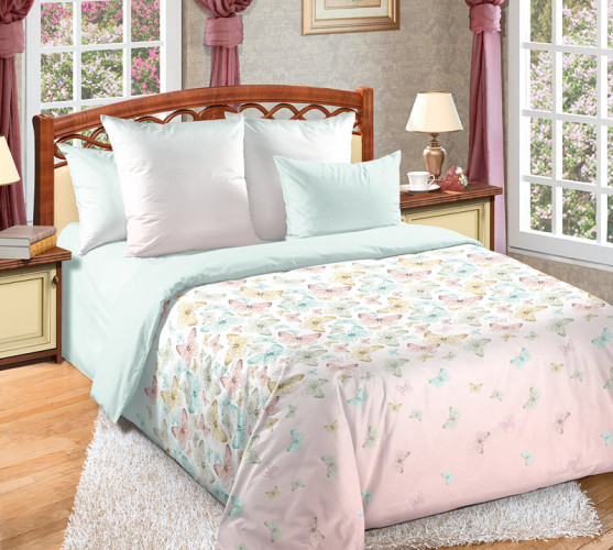 Простыня Королевское искушение (Текс-Дизайн) "Мон Амур компаньон 1", 180x200, перкаль, на резинке (Р114П1201611)