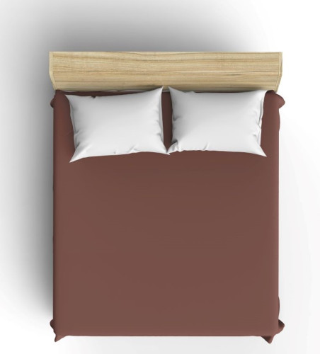 Простыня Valtery "PRP-14", 200x200, поплин, на резинке (PRP-14-1785)