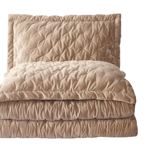 Покрывало Arya Home "Ansel", 250x260, бархат (8680943083845)