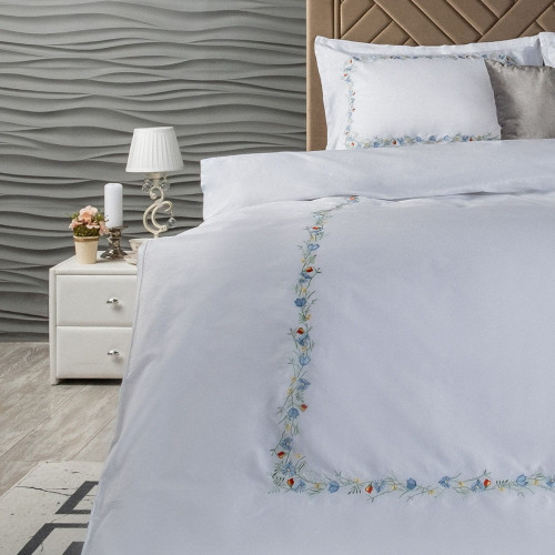 Постельное белье Arya Home "Mercy", евро, сатин (8680943095695)