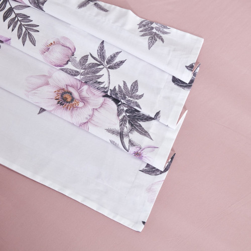 Постельное белье Arya Home "Ames", семейный, сатин (8680943104236)