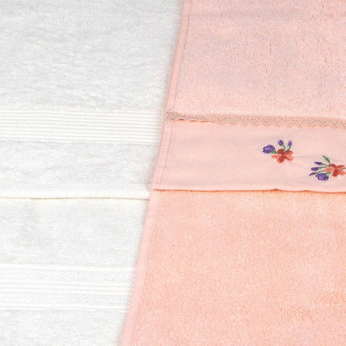 Набор полотенец Arya Home "Eshli", подарочные, 50x90, бамбук, 2 шт (8680943039132)