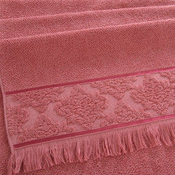 Полотенце Comfort Life (Текс-Дизайн) "Тоскана терракот", для ванной, 50x90, махровая ткань (ТскТр5090500)