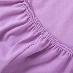 Простыня Текс-Дизайн "Сиреневый", 200x200, трикотаж, на резинке (ш200200сир.)