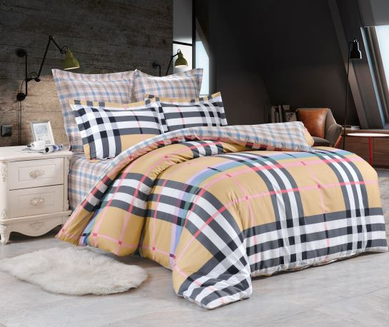 Постельное белье Valtery "C-328", 2-спальный, сатин (C-328-1251)