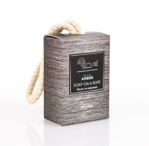 Мыло Arya с Мужским Ароматом 200 гр Black Amber Белый