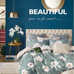 Постельное белье Valtery "C-519", 2-спальный, сатин (C-519-1251)