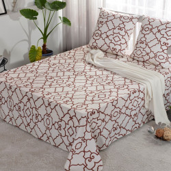 Простыня Valtery "PCR-301", 220x240, сатин (PCR-301-1781)